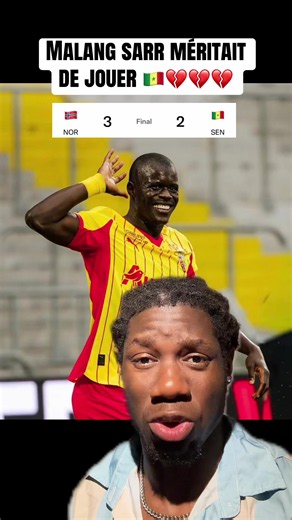 Malang sarr méritait de jouer dans cette défense du Sénégal 🇸🇳💔💔💔#sarr #senegal #coupedumonde #foot