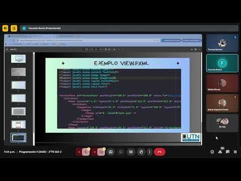programacion II UTN (Prof: Matias Ramos ) clase 13/11/25. JavaFX