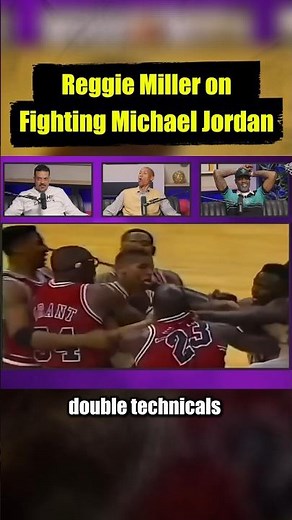 Reggie Miller on Fighting Michael Jordan