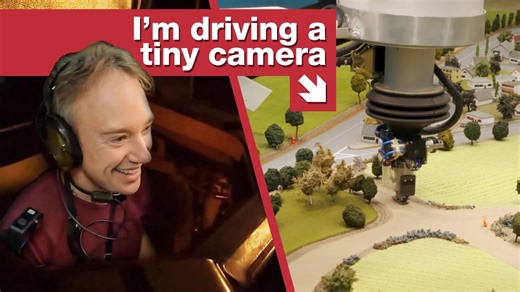 Tom Scott Takes a 1970s Tank Simulator for a Drive
