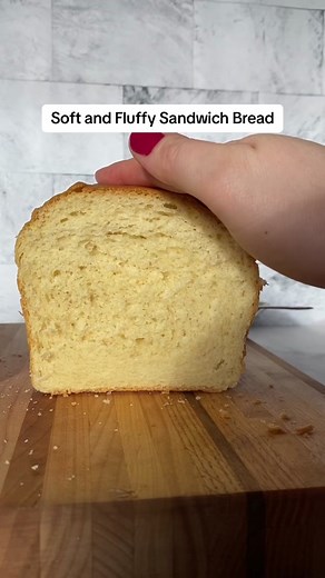 Homemade Soft and Fluffy Sandwich Bread Recipe