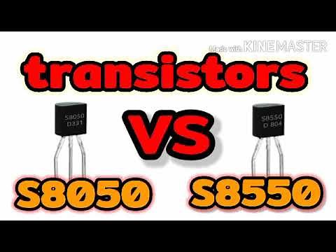 transistor S8050 vs S8550