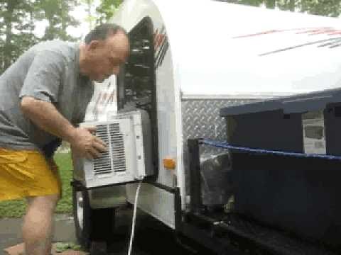 AC solution for teardrop camper