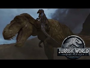 Why Blue Attacked Rexy On Isla Nublar - Jurassic World Fight
