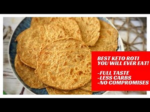 How To Make The Best Keto Roti/Tortilla You Will Ever Eat