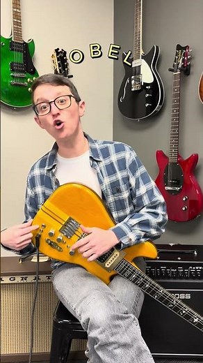 Lotta knobs on the Eastwood Wolf Guitar! 🎛️ Here's Ellen to break it down for you.