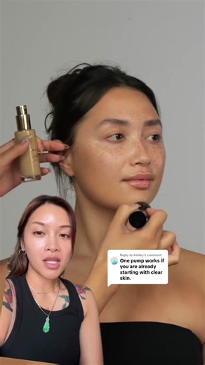 Makeup Tutorial for Acne: One-Pump Foundation Routine Demo