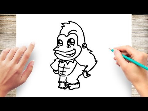 How to Draw Chibi King Kong
