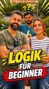 Logik für beginner 😂 المنطق للمبتدئين #comedy #logik #homo #hetero #hund