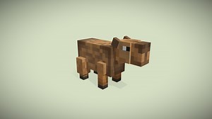 Minecraft Capybara - 3D model by KaerthModels