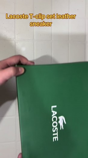 Lacoste T Clip Sneakers Unboxing and On Feet Review