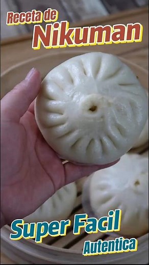 【Receta】Nikuman Japonés｜Pan al Vapor｜OHAYO KITCHEN #japanese #japan #shorts #chinese #ohayokitchen