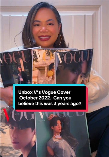 Unboxing V's Vogue Cover from October 2022