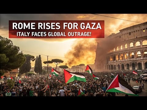 Thousands Rally in Rome for Gaza | Italy Faces Pressure to End Arms Exports to Israel