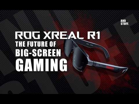ROG Xreal R1 — 240Hz Micro‑OLED AR Gaming Glasses Preview | Low‑Latency Gaming (CES 2026)