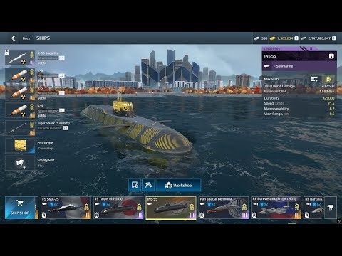 First Gameplay INS S5 Submarine In LIVE SERVER - Modern Warships