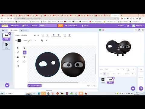 Making of a Shape island charathers in scratch