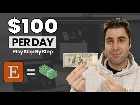 How To Make Money On Etsy For Beginners 2021! ($100 a Day)