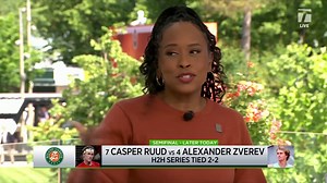 Do you get deja vu? 💫⏰ In last year's semifinal, Casper Ruud defeated Alexander Zverev in straight sets. As they meet in the semis again today, who do you think will win this year? 🤔 #TCLive #RolandGarros | Tennis Channel