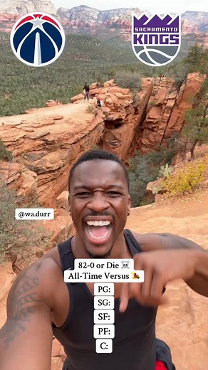 14K views · 122 reactions | The right side tried but the left side may have it!!! The view is the real winner tho!!! Who y’all got?!?! ️ #nba #fyp #viral #alltime #nbalineup #versus #sedona #arizona #wadurr | Wadurr | Facebook