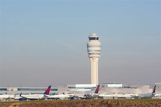 Atlanta airport tower evacuated, as severe storms disrupt busy Thanksgiving travel rush