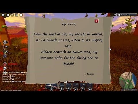 Near the land of old... Treasure Location - The Wild West