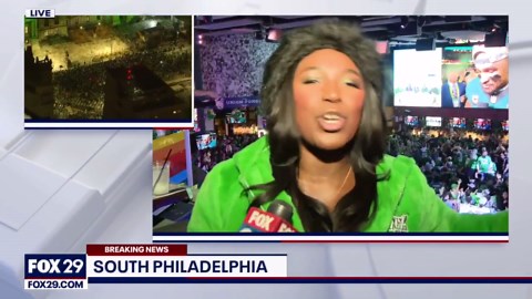 Xfinity Live! erupts in celebration as Eagles win Super Bowl LIX