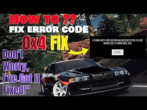 CPM2 How to Fix Error Code 0x4-Third-Party Application Error | Quick & Easy Solutions #cpm2