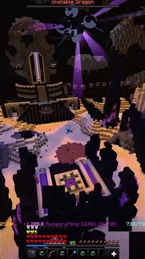 Day 10 of Doing Dragons until I Get a Legendary Pet! #minecraft #meme #gaming #hypixel #skyblock