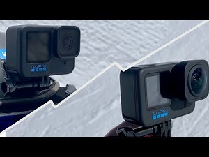 Skiing with the MAX LENS MOD vs. Standard Lens | GoPro Hero 10