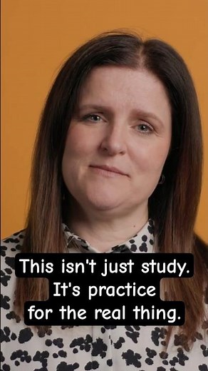 This isn't just study. It's practice for the real thing. #career #studentlife #universityofbradford