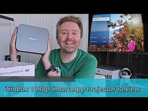 iSinbox 1080p Smart App Projector Review - Best Budget Projector for Home Entertainment!