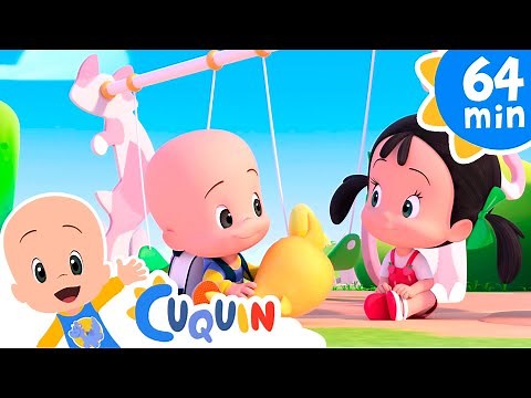 Vamos a la escuela y más canciones infantiles con Cleo y Cuquín | Familia Telerin