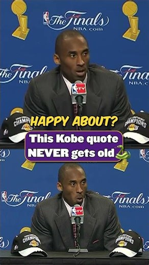 This Kobe quote NEVER gets old