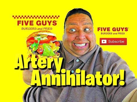 Five Guys® Secret Menu Item: The Artery Annihilator Burger!
