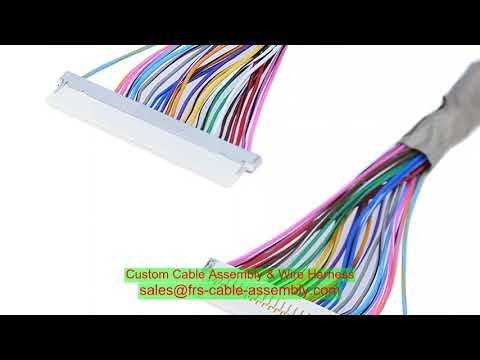 medical wearable SpO2 sensor cable shielded custom wiring harness Fiber MPO MTP LEMO to Moldex IP67