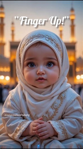 “Cute Baby First Finger Raise 👆 | Innocent Hearts Baby”