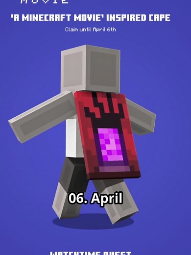 Zwei neue Capes für den Minecraft Film