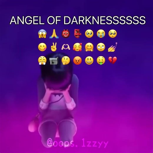 ANGEL OF DARKNESS 🥹 || this is satire btw if u didn’t know.. :D || 💜