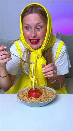 🍜 Noodle Shenanigans: The Prank You Didn't See Coming! 😂 #funny #noodles