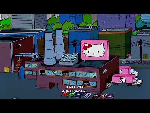 The Simpsons - Hello Kitty factory