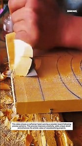 traditional Hand Carving Wood Design | Satisfying Craftsmanship Process