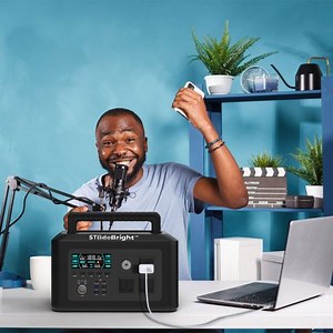 Solar Generator Portable Power Station Backup 1000W 1000Wh