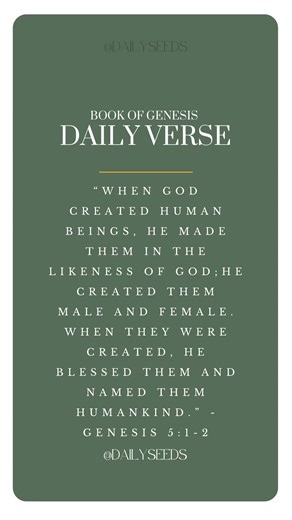 God created mankind #God #Creation #Genesis #BibleStudy