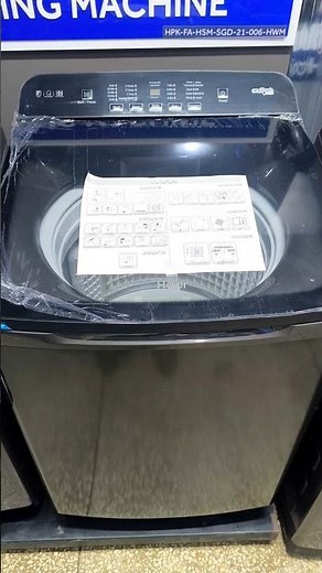 Haier Latest Model 15kg Automatic Washing Machine HWM 150-1678Es8 #trending #latest