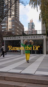 7.8K views · 274 reactions | From the North Pole to New York City, Ramses is living his Buddy the Elf dream!   From Rockefeller Center, Central Park, and to our Lincoln Center campus, spreading holiday cheer! There’s no place like NYC during Christmas, and as a Ram, it’s all right at your doorstep. ✨ #FordhamUniversity #ChristmasInNYC #NewYorkCity #BuddyTheElf #GoRams | Fordham University | Facebook