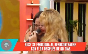 Flor Polo vive emotivo reencuentro con Susy Díaz tras superar la COVID-19