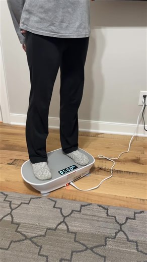 Level up your wellness routine with this vibration plate 🔥 Perfect for women 40  looking to boost strength, tone, balance, and metabolism — right from home. I use this daily to help with circulation, muscle activation, and low-impact workouts that feel GOOD. 💪