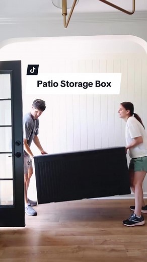 Hidden Outdoor Storage Box from Amazon for Patio and Deck Organization