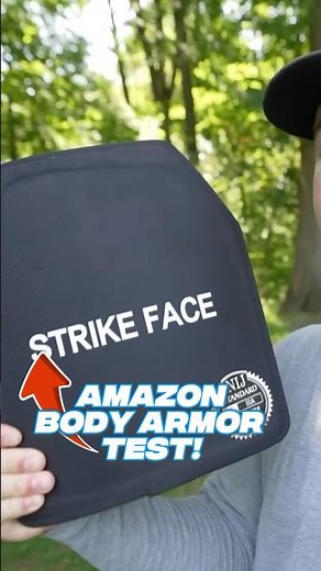 1ShotTV: Amazon Body Armor Test!